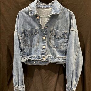 Cropped Denim Jacket